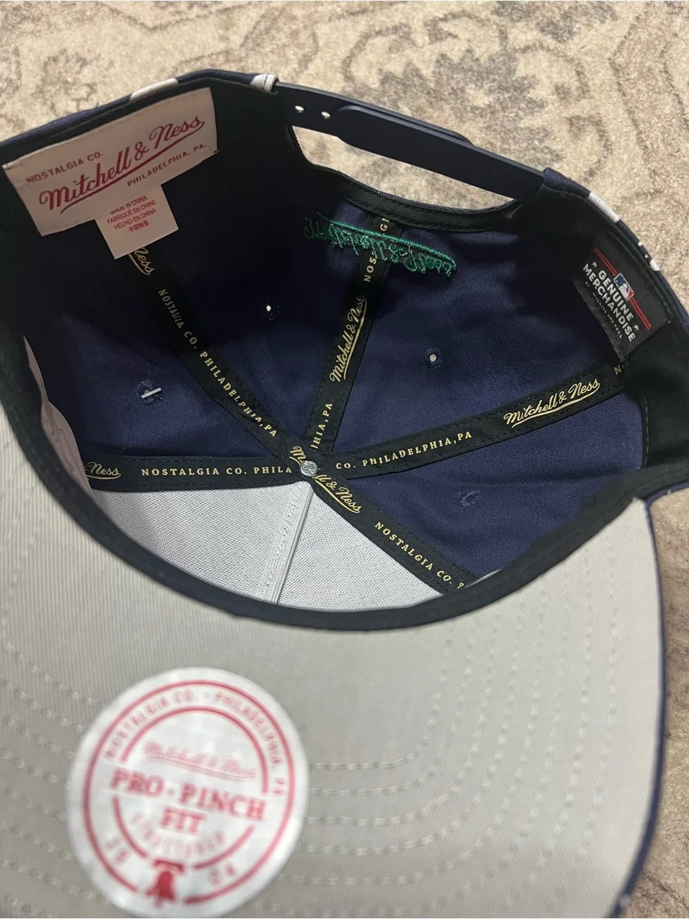 Seattle Mariners Splatter snapback hat